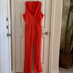 Red pantsuit 251